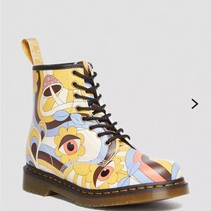 Dr. Martens Vegan 1460 Boots in Cream